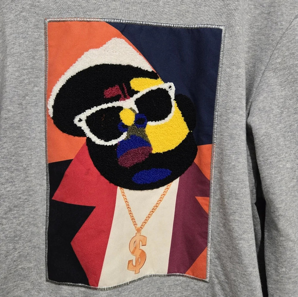 BKYS Notorious Biggie Smalls Sweatshirt Large - Picture 3 of 6